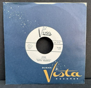 F-466 Buena Vista 45 rpm record Louis Armstrong The Bare Necessities Jungle Book