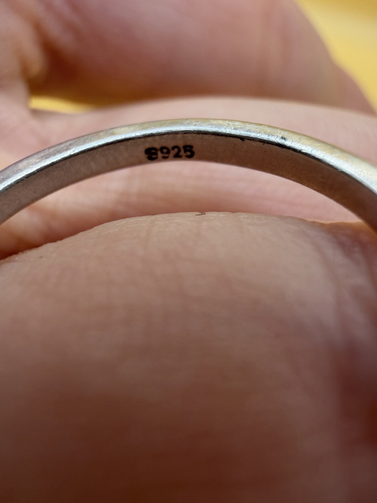 Vintage silver ring Uk size N#20 image 6