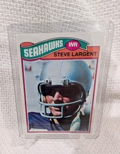 1977 Topps Steve Largent RC Ungraded NRMT+