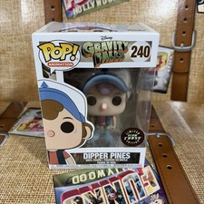 Funko Pop! Disney Gravity Falls Dipper Pines #240 GLOW CHASE  w/Protector GITD