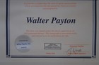 WALTER PAYTON Autographed Wheaties Print Collage Framed 20x32" PSA/DNA LOA HOF — photo 10