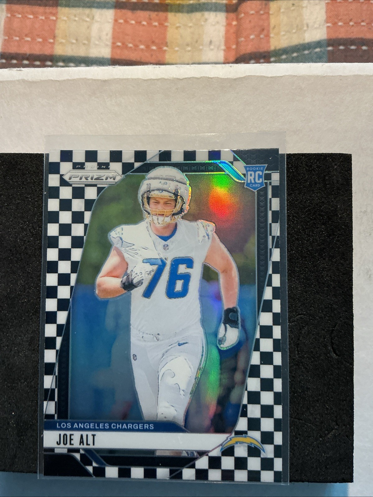 2024 Panini Prizm - Rookies Joe Alt #353 Black & White Checker Prizm (RC)