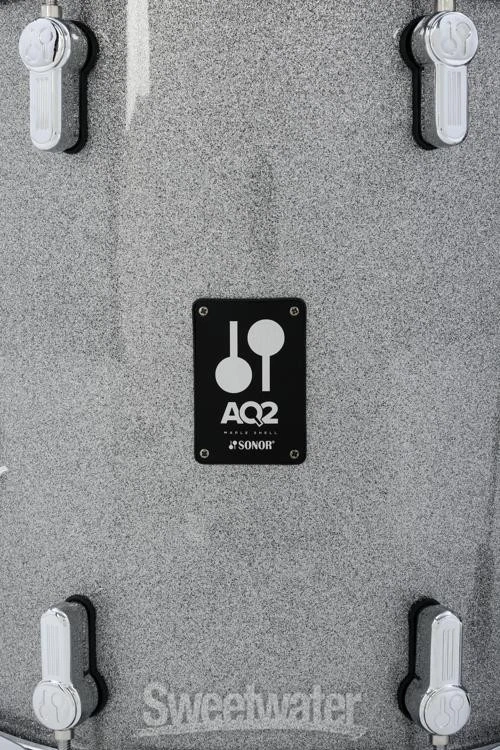 Sonor AQ2 Bop 4-piece Shell Pack w/ Snare - Titanium Quartz - Image 3 of 4