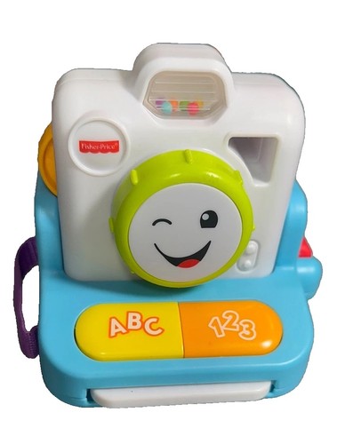Fisher-Price Laugh & Learn Click & Learn Instant Camera Kids Toy Sounds & Lights