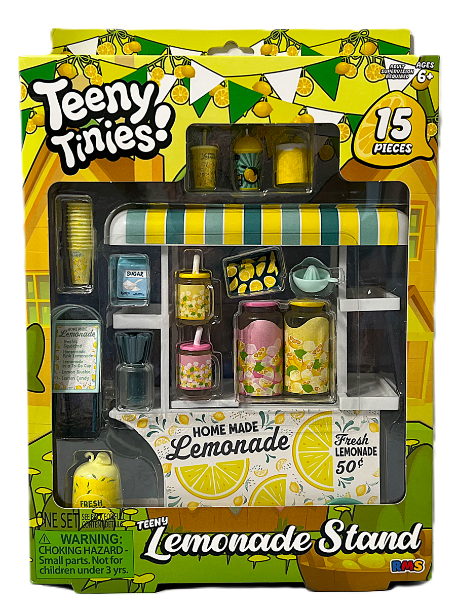 Teeny Tinies Teeny Lemonade Stand 15 Piece Set RMS International