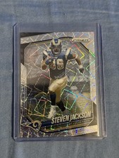 2025 Panini Prizm Steven Jackson Lazer Prizm #289 St. Louis Rams