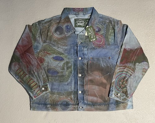 Denim Tears Levi’s Big Chief Demond Type-1 Jean Jacket Multicolor Size XXL