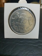 UNGHERIA AUSTRIA 5 CORONE 1907 FRANZ JOSEPH I  MONETA ANNO RARO IN ARGENTO (A10)