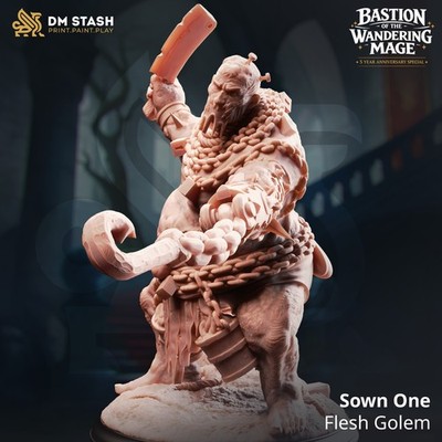 Sown One - Flesh Golem, Construct, Undead, Monster, Miniatur, D&D, TTRPG
