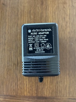 Electro-Harmonix Guitar Effect Pedal 9V Power Supply AC / DC Adapter