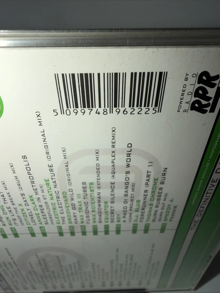 Talla 2XLC Meets Tom Wax – Techno Club Vol. 2 (CD, 1998) Sony Music - Bild 3 von 4