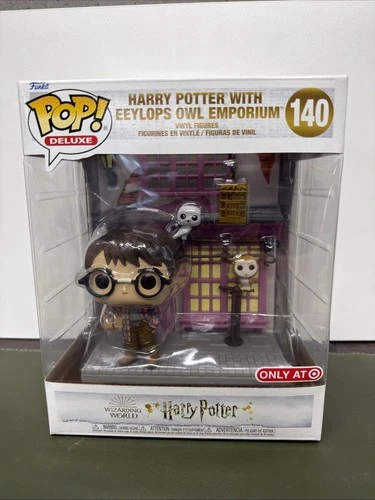 Funko Pop! Deluxe: Harry Potter - Harry Potter with Eeylops Owl Emporium -...