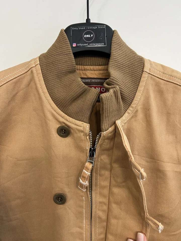 Chevignon Giacca vintage Tg. M (M) stile workjacket beige - Imagen 4 de 4