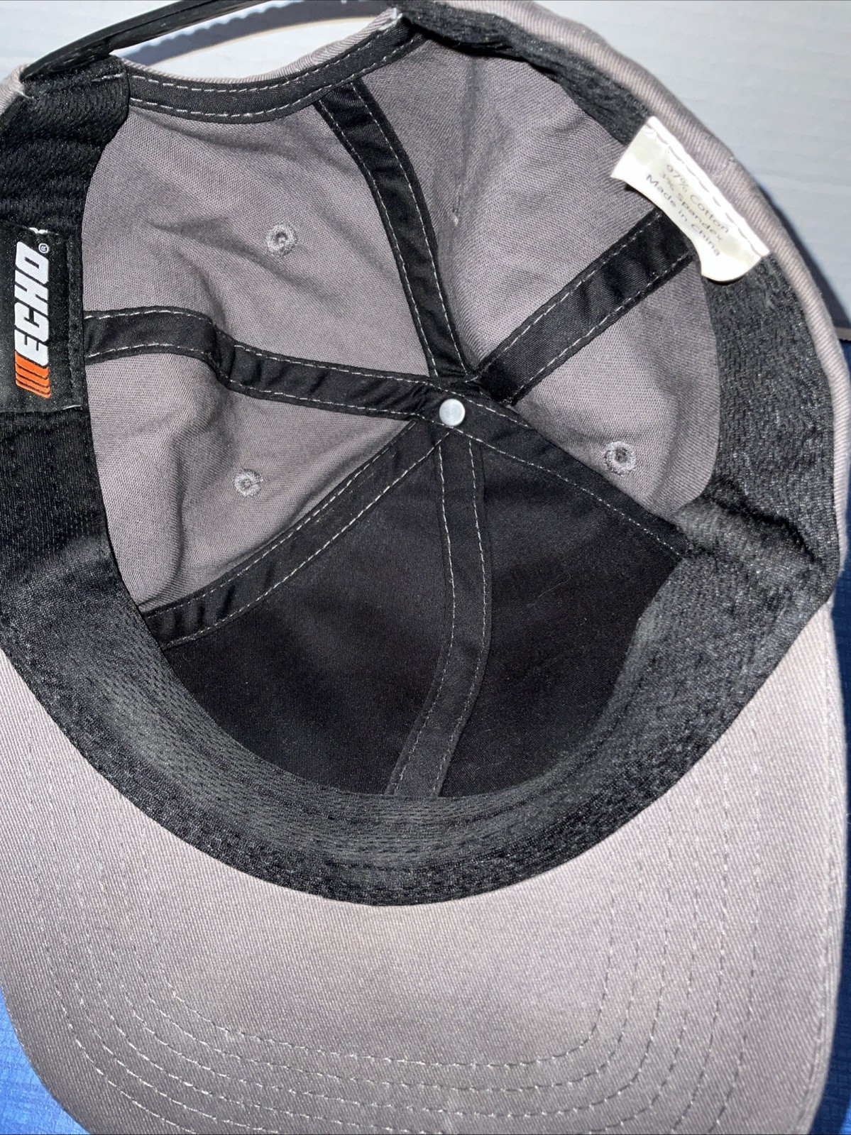 Echo Chainsaws SnapBack Hat Cap Trucker Souvenir … - image 7