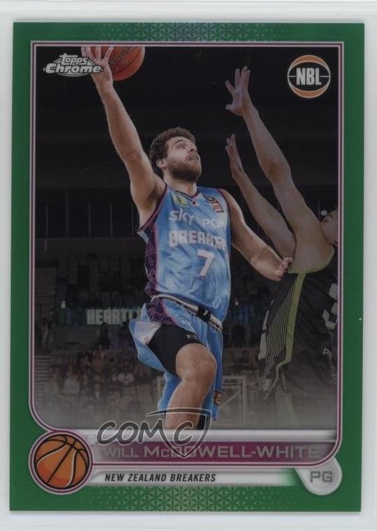 2022 Topps Chrome NBL National Basketball League 48/99 Will McDowell-White 06kk