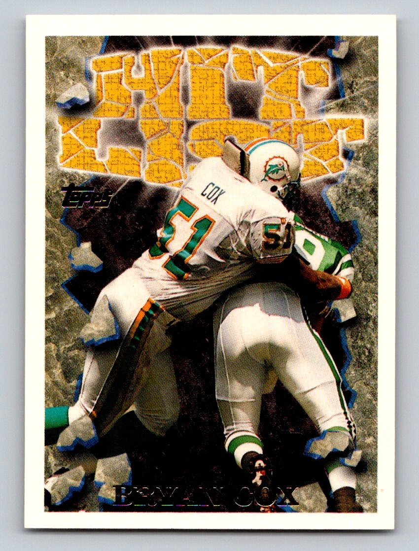 1995 Topps #6 Bryan Cox Hit List