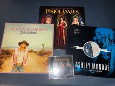 Miranda Lambert/Pistol Annies/Ashley Monroe 3 LP & 1 CD(NEW)Lot- Country