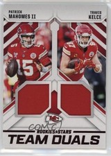 2025 Panini Rookies & Stars Team Duals Patrick Mahomes II Travis Kelce 6r6