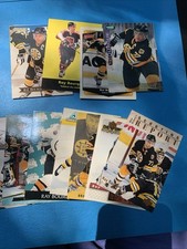 Ray Bourque lot of 11 different NHL cards Bruins, Avalanche
