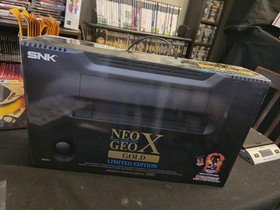 SNK Neo Geo X Gold Limited Edition Console + Extra Joystick + MEGA pack Vol 1