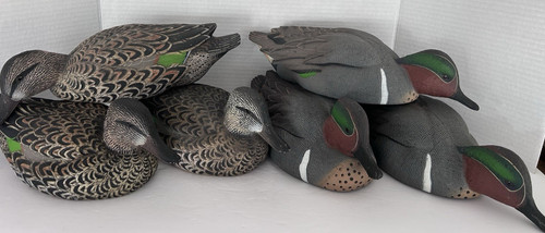 Avian-X Topflight Duck Decoys, Set of 6, Realistic Floating Hunting