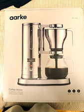 Aarke Coffee Maker Filter Machine Stainless Steel | Glass Carafe | Used Once