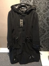 Poizen Industries Gothic Damen Mantel  Alice Coat Schnürrung Gr. 3 XL Neu