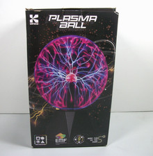 Plasma Ball Lamp 7 Touch Glass Reactive Lightning Globe Light Storm Light