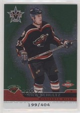 2001-02 Pacific Vanguard Rookie 199/404 Nick Schultz #117 1k9