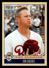 Jon Goebel 2024 Choice Frisco RoughRiders #30 Frisco RoughRiders