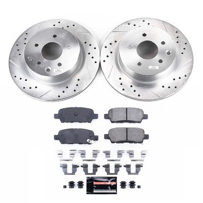 Power Stop K179 Z23 Daily Driver Brake Pad and Z23 Evolution Brake Rotor Kit