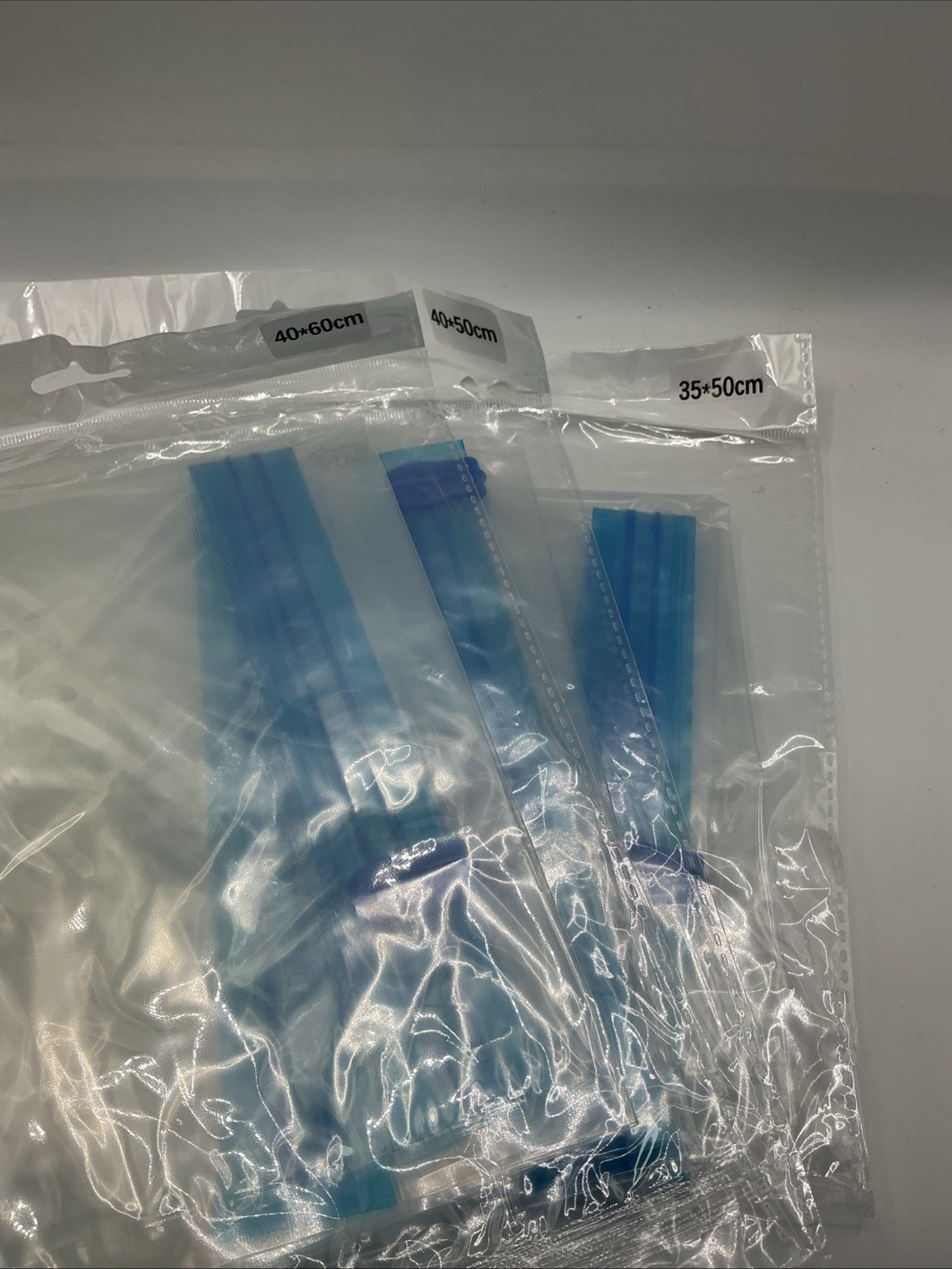 10 PACK Big Ziploc Bags 35x50; 40x50 40x60 Cm