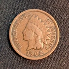 1902 Indian Head Cent 1c BN Very Good.  Lot 26C09 FREE SHIPPING!
