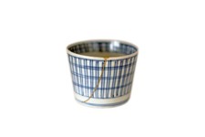 Japanese authentic Kintsugi (23K Gold) antique Soba choko cup