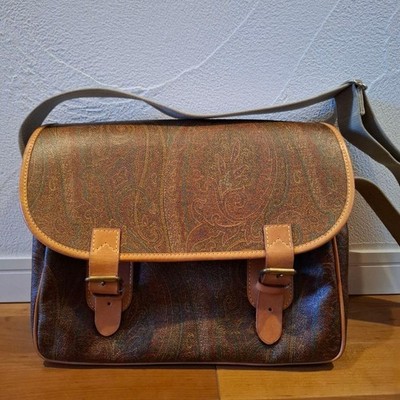 Etro Designer Shoulder Bag Handbag Purse for Women 24x30x12cm Preowned Authentic