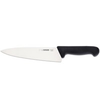 Giesser GroßEs Kochmesser 20 Cm Schwarz Mit Breiter Gestanzten Klinge 8455 20
