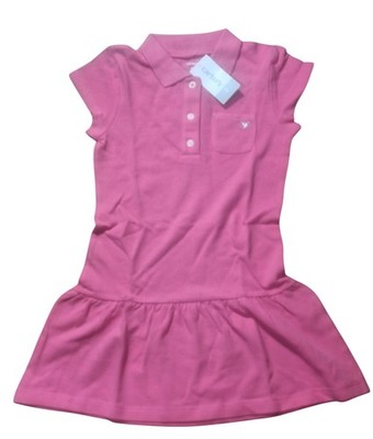 Carters Pink Polo Dress For Girls Size 5
