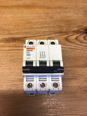 Merlin Gerin 3 Phasen MCB Multi 9 C60HC C63 415V 10000