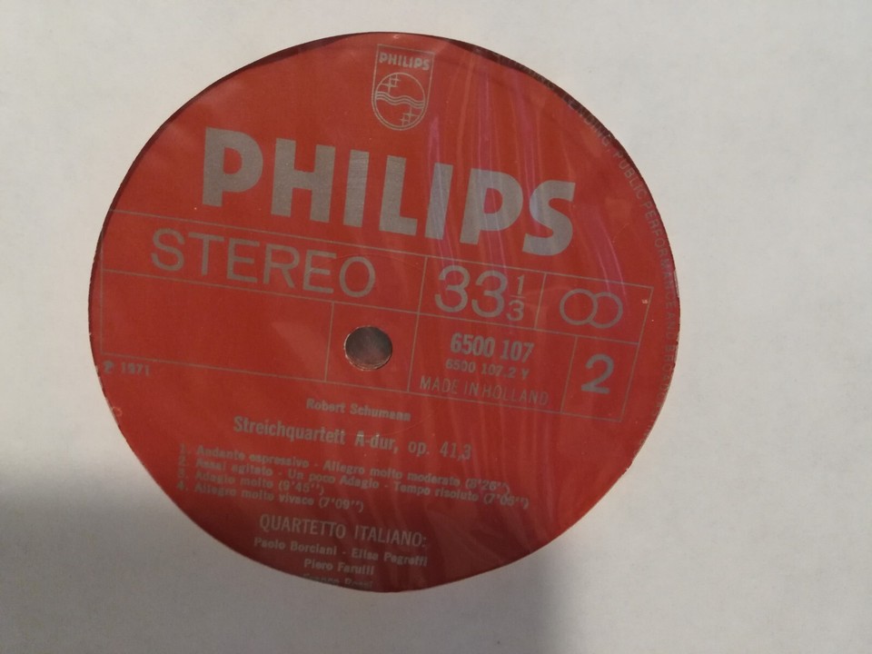 2 box QUARTETTO ITALIANO String Quartets BEETHOVEN BRAHMS SCHUMANN