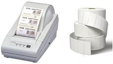 CAS DLP-50 Label Printer for S2000JR Scale, 1Case of Labels LST-8060 "Brand New"