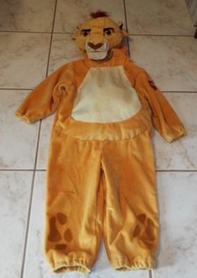 Disney Junior Lion Guard Kion Plush Halloween Costume Toddler 2T