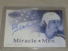 '04 UD LEGENDARY SIGNATURES AUTO 1980 OLYMPICS HOCKEY MIRACLE MEN ROB McCLANAHAN