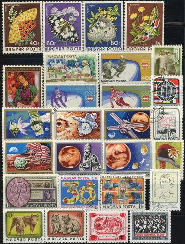 420 Hungary Magyar Postage Stamp Collection Europe 1971-2001 Used CTO - Picture 7 of 13