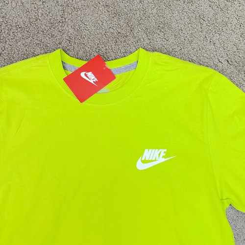 Nike Dri-Fit T-Shirt Uomo PICCOLA Giallo Volt Brillante Hilighter - Foto 2 di 6
