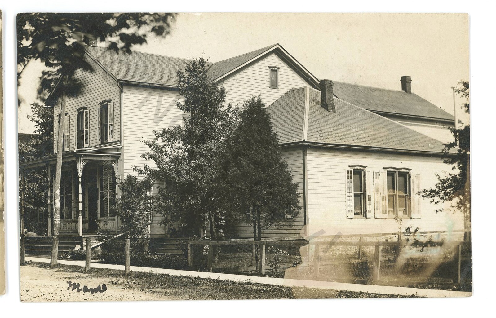 RPPC General Store in KREAMER PA Snyder County Pennsylvania Real Photo