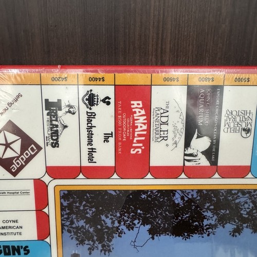 RARE - HOMETOWN MONOPOLY Chicago IL 1986 Citigames - New Sealed - Picture 6 of 12