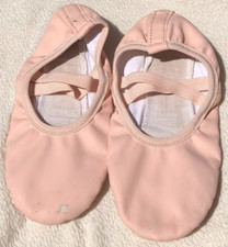 Stelle Girl's Ballet Shoes Slippers Slip On Dance Pink Soft Leather Size 3 M