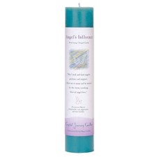 NEW Crystal Journey Herbal Magic ANGEL'S INFLUENCE Candle - Reiki 7" Pillar