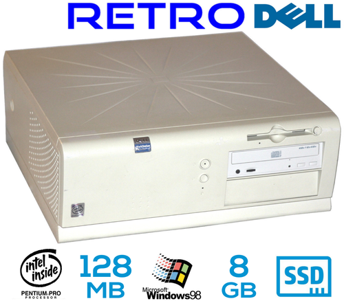 Dell Windows 95 98 DOS INDUSTRIAL PC Pentium 180Mhz 128RAM 1.44MB 3.5in Win98 GX - 第 1/12 張圖片