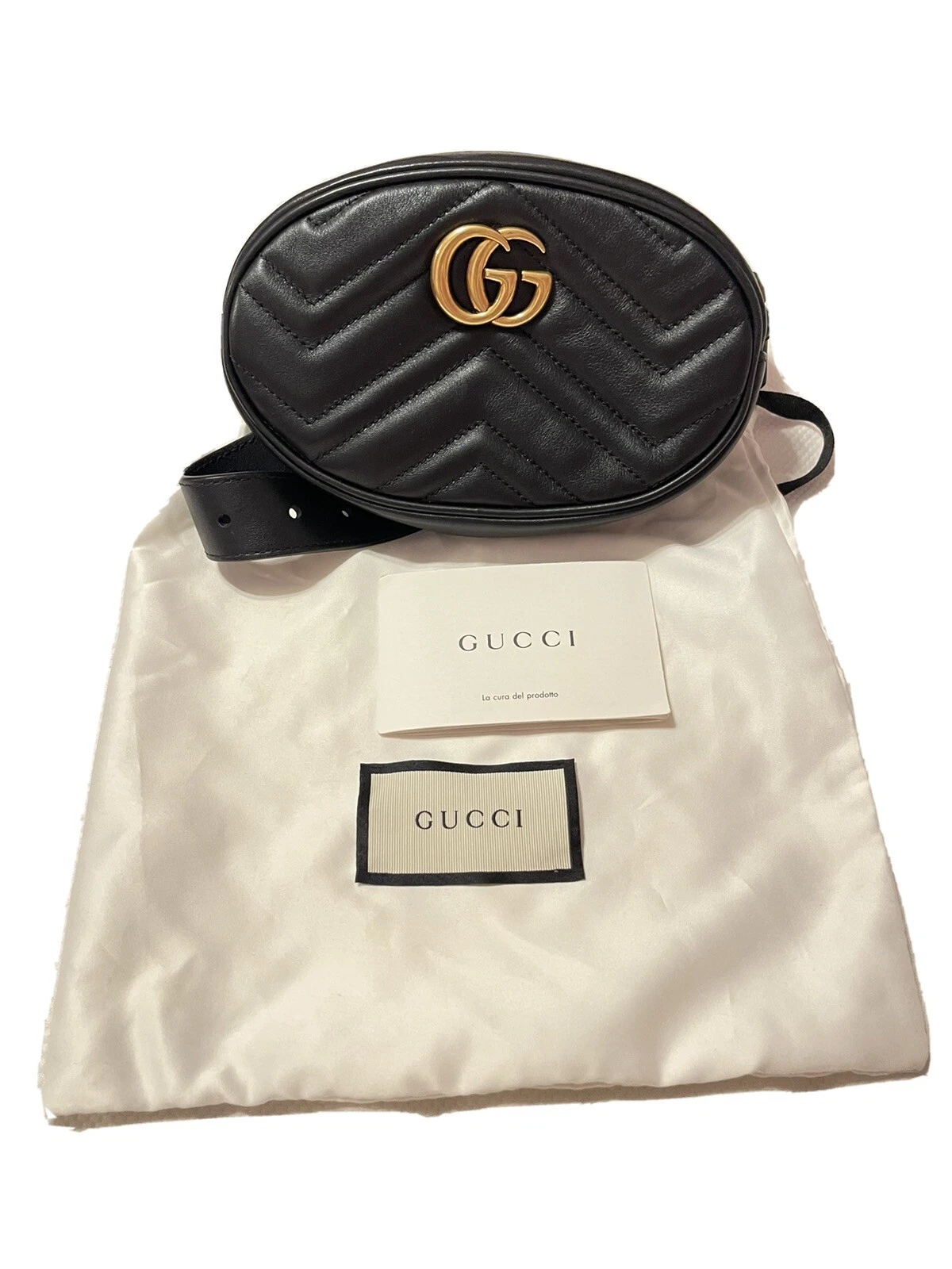 Sac ceinture 100 % authentique Gucci. Ceinture Taille 85 34. Réglable.